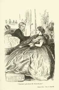 Illustrasjon for Phineas Finn av Anthony Trollope av John Everett Millais