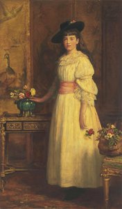 Frøken Gertrude Vanderbilt, 1888 av John Everett Millais