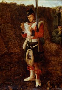 Nytt hjemmefra av John Everett Millais