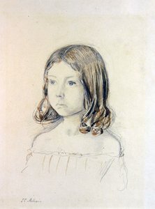 Portrett av Mary Gertrude Holmes av John Everett Millais
