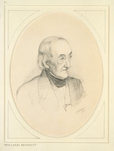 Portrett av William Bennett, 1850 av John Everett Millais