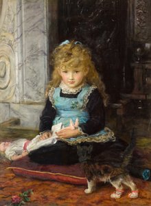 Puss in Boots av John Everett Millais