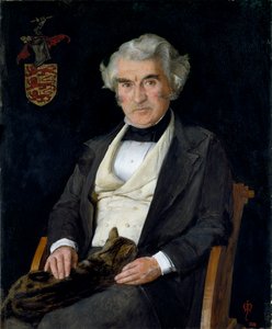 Thomas Combe, 1850 av John Everett Millais