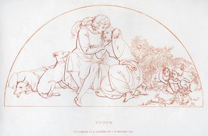 Ungdom, 1800-tallet. av John Everett Millais