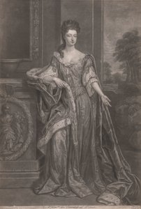 Beauties of Hampton Court: The Right Honorable Mary, grevinne av Dorset av John Faber the younger