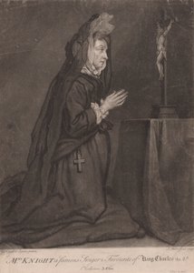 Mrs. Knight en berømt sangerinne og favoritt til kong Charles II