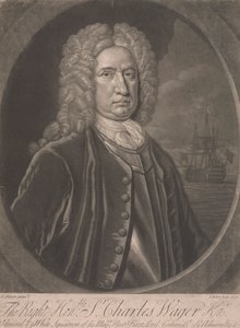 Høyre ærede Sir Charles Wager av John Faber the younger