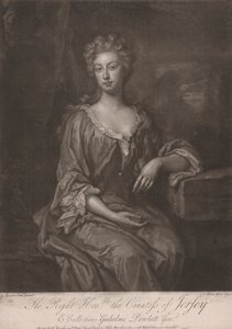 Høyre ærede grevinne av Jersey av John Faber the younger