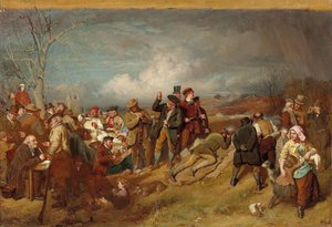 Wappenshaw: A Shooting Match, av John Faed