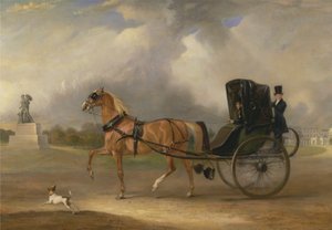 William Massey-Stanley kjører sin Cabriolet i Hyde Park