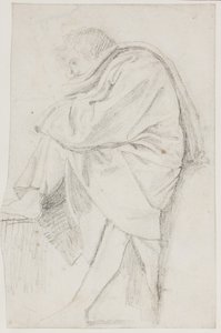 Mann innhyllet i tanker, ca.1790 av John Flaxman