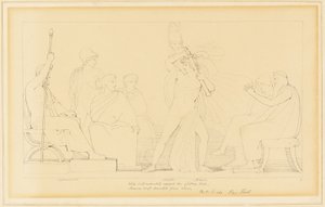 Minerva og Achilles av John Flaxman