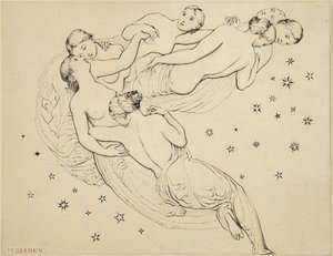 Pleiadene av John Flaxman
