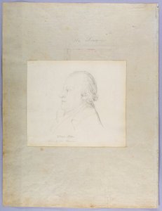 Portrett av William Blake, ca. 1804 (grafitt) av John Flaxman