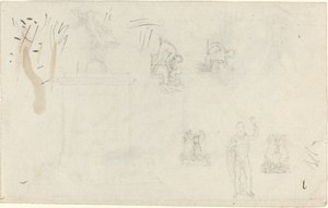 Studieark av John Flaxman
