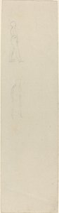 Studieark [rekto og verso] av John Flaxman