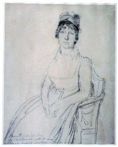 Skisse av Eliza Soane, ca. 1800 av John Flaxman