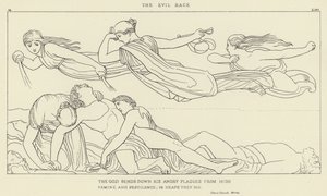 Det onde rase av John Flaxman
