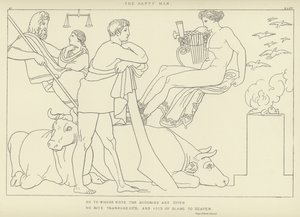 Den glade mannen av John Flaxman