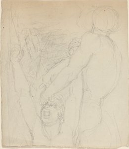To kampfigurer av John Flaxman