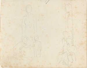 To grupper av figurer av John Flaxman