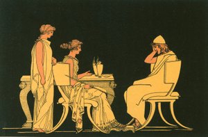 Ulysses ved bordet til Circe av John Flaxman