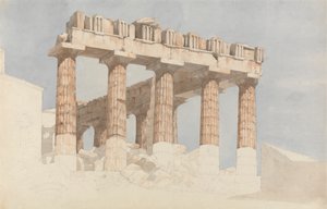 East End og South Side av Parthenon av John Foster