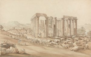 Templet til Apollo Epicurius i Bassai, Phigalea av John Foster