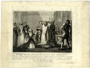De siste timene til Mary Stuart, dronningen av Skottland av John Francis Rigaud