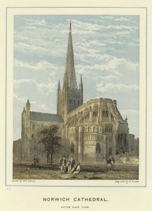 Norwich Cathedral, utsikt mot sørøst