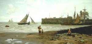 Lavvann, Whitstable Harbor
