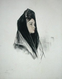 Jente i en mantilla, Sevilla