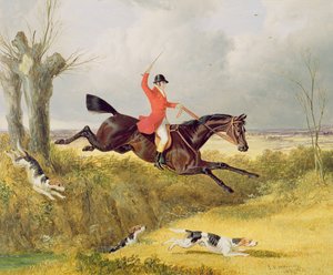 Rydding av en grøft, 1839