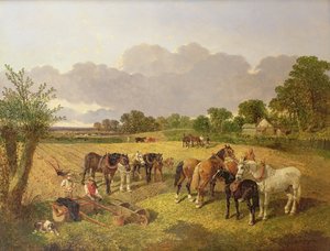 Hvilende ploglag av John Frederick Herring Senior
