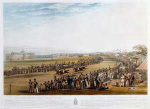 Spesialpris på 5000 franc til Chantilly i 1841 Trykk av John Frederick Herring (1795-1865) (ec.engl.) 1841 Privat samling av John Frederick Herring Senior