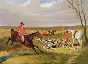 The Suffolk Hunt - The Death av John Frederick Herring Senior