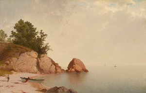 Strand ved Beverly av John Frederick Kensett