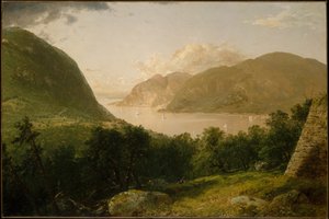 Scene ved Hudsonelven av John Frederick Kensett