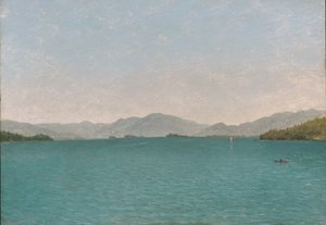 Lake George, fri studie, 1872.