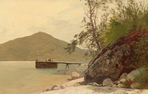 Ilandstigning ved Sabbath Day Point av John Frederick Kensett