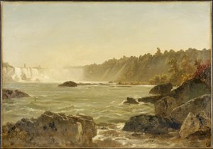 Utsikt over Niagarafallene av John Frederick Kensett