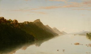 Utsikt over øvre Mississippi av John Frederick Kensett