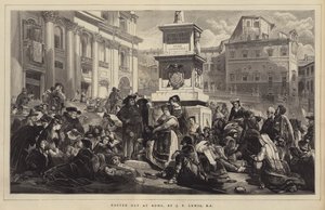 påskedag i Roma