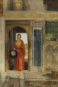 Inngang til Harem, 1871 (se også 131708) av John Frederick Lewis