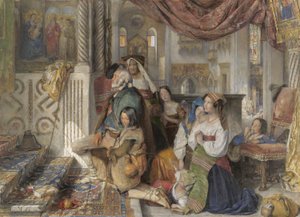 romerske pilegrimer av John Frederick Lewis