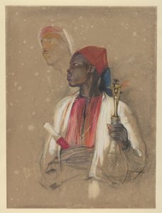 Studie til «Pipbæreren» av John Frederick Lewis