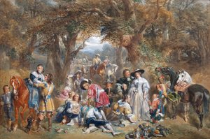 Landsfest på Charles IIs tid, 1852