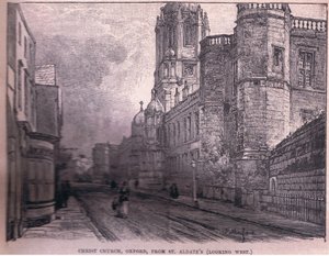 Christchurch, Oxford, fra St Aldate