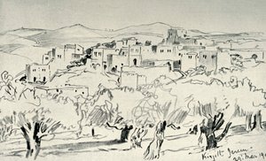 Kirjath-Jearim, 1902. av John Fulleylove