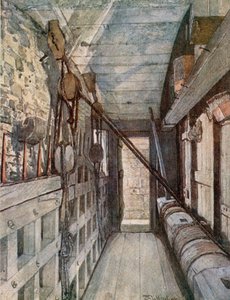 Portcullis i det blodige tårnet av John Fulleylove